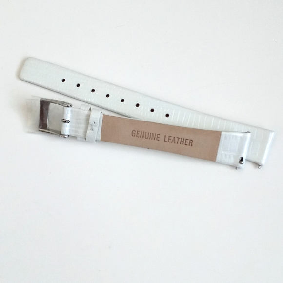 Set of Skagen Watch Wrist Bands / Watch Straps Black & White Set of 2 (Denmark) - Picture 6 of 16